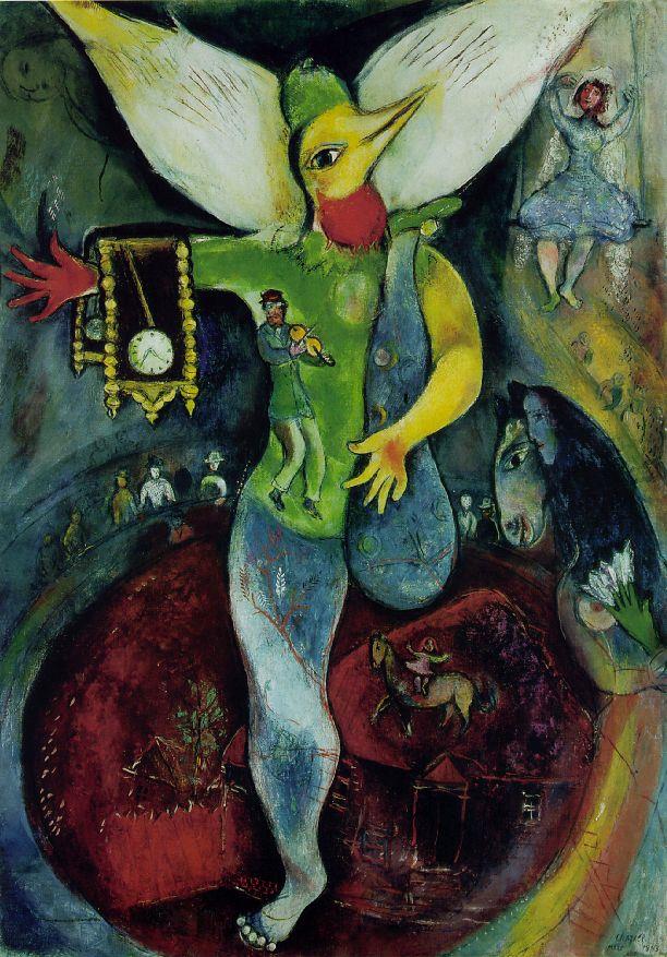 Le Jugger contemporain de Marc Chagall Peintures à l'huile